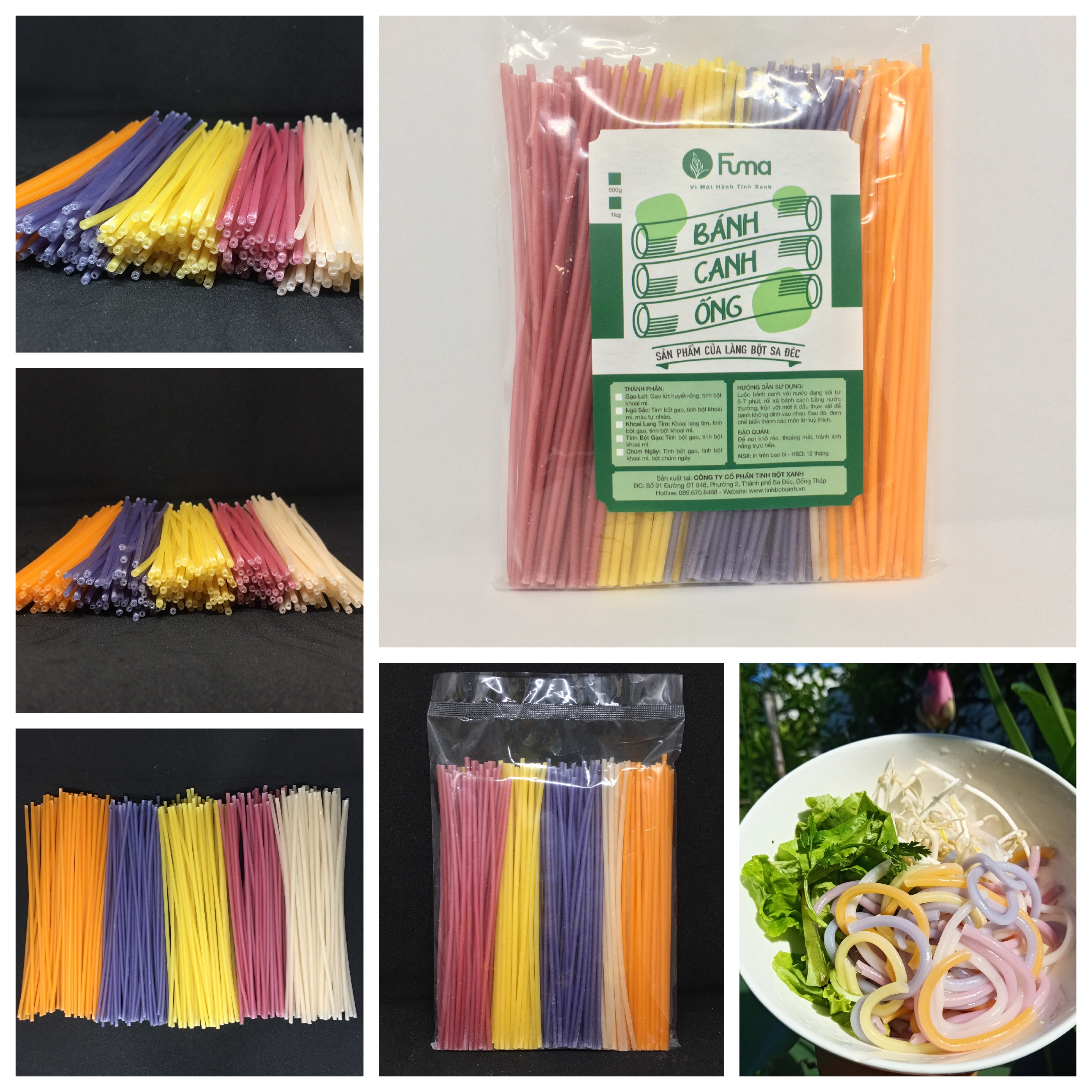 Bánh Canh Ống Ngũ Sắc